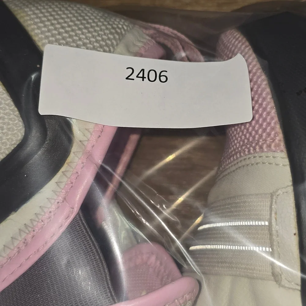Puma Women Slip On Sneakers Pink White Reflective Y2K 343352-02 Size 9 USW
